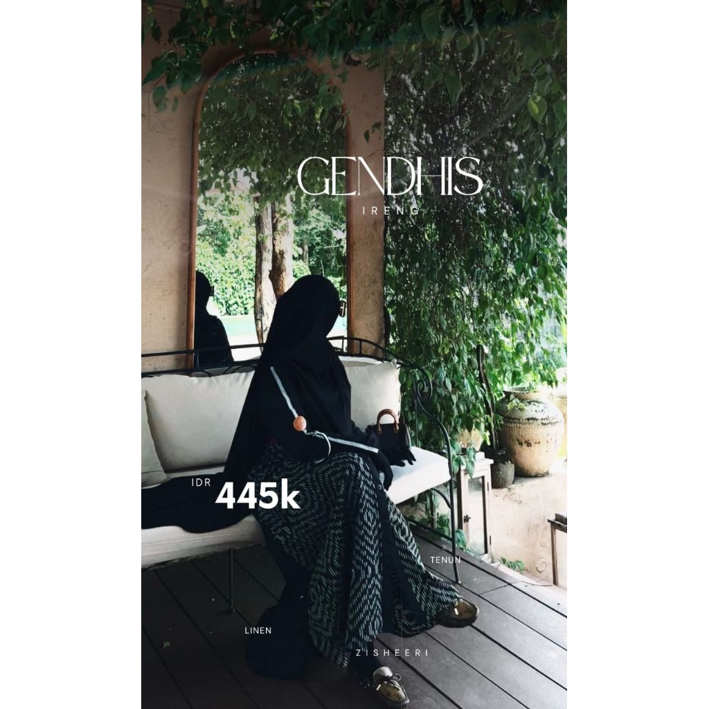 Zisheeri GENDHIS SERIES Dress Material Tenun