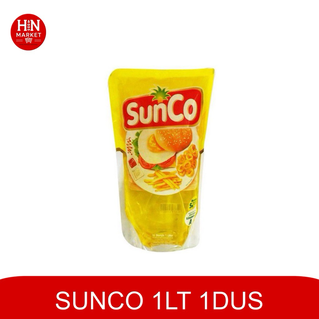MINYAK GORENG SUNCO 1 LITER (DUS)