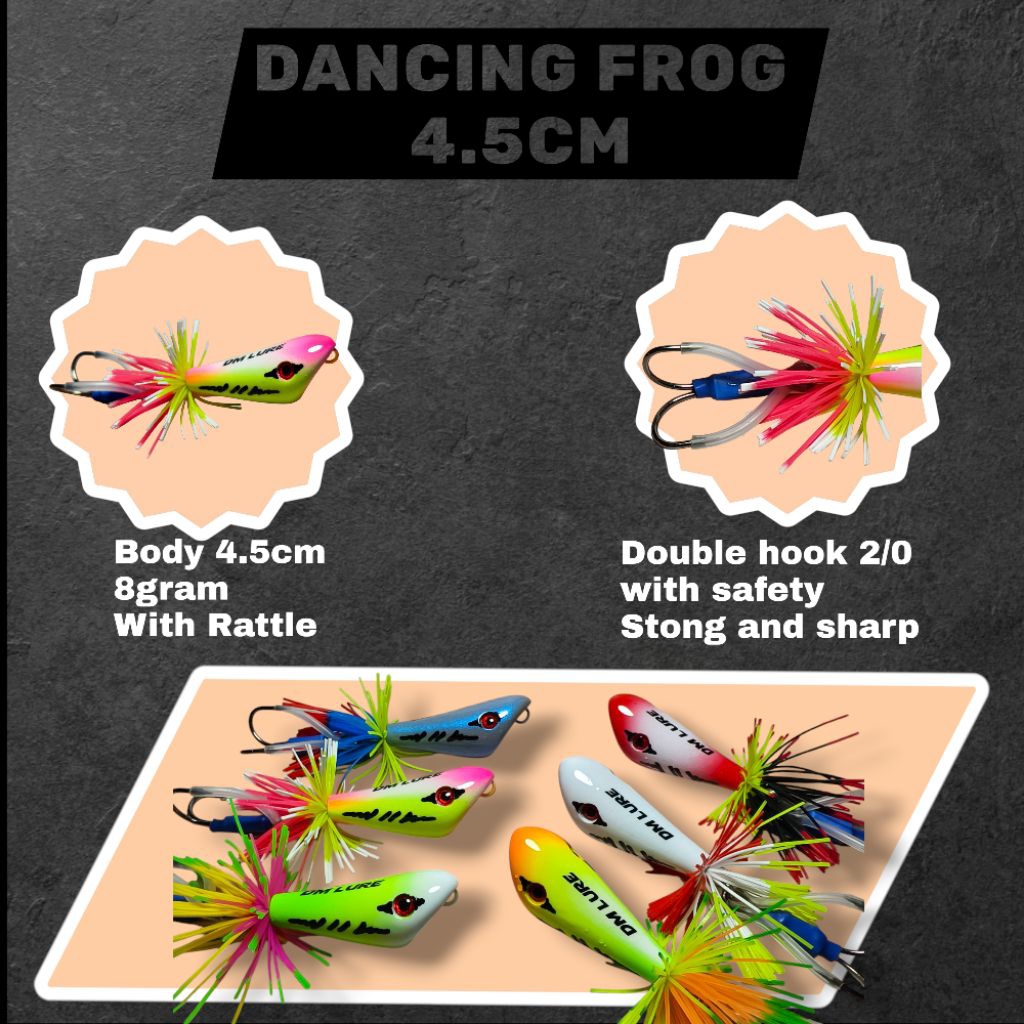 geol rattle / auto wtd DM lure 5cm