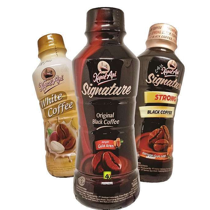 Kopi Kapal Api Botol Kopi Siap Minum - Netto 200mL