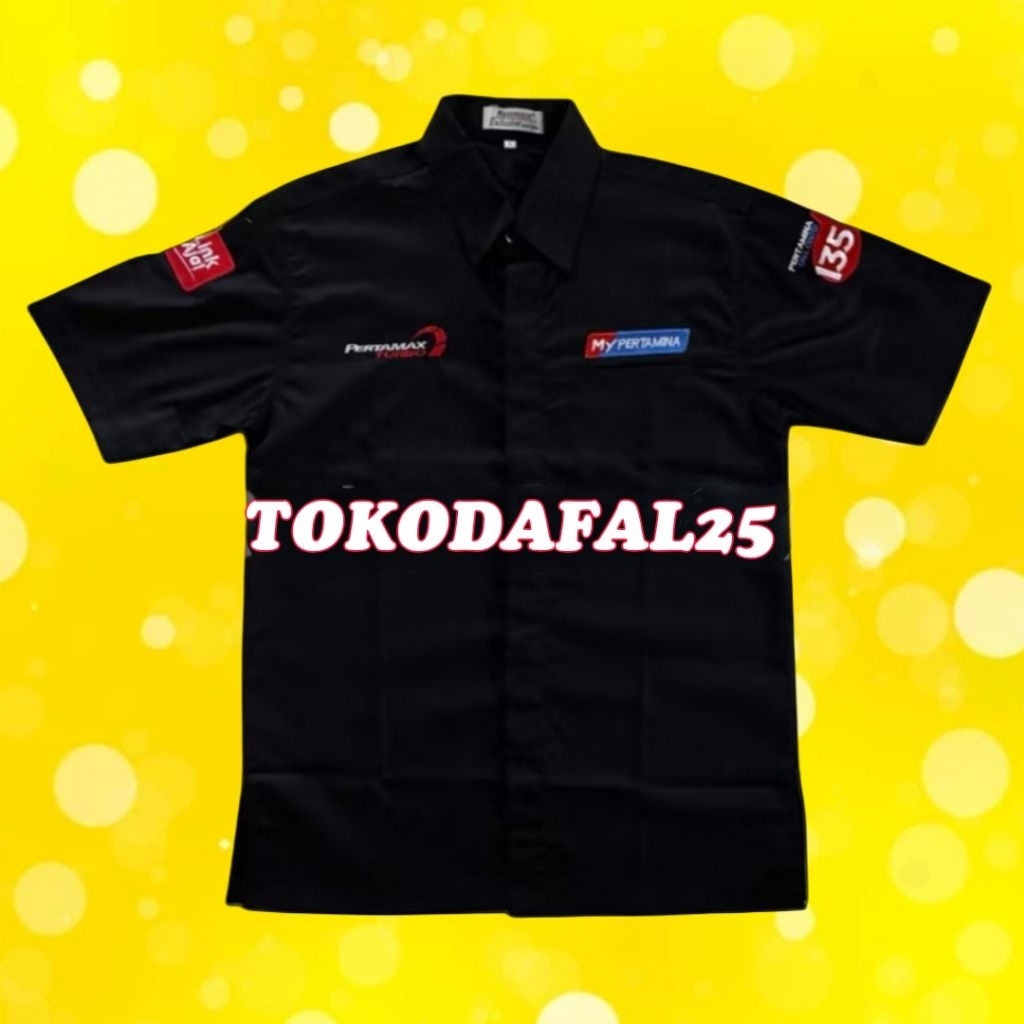 Kemeja Pertamina Pertamax Turbo Baju Pertamax Turbo