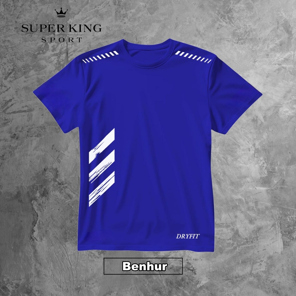 Kaos olahraga dryfit Kaos training polos Kaos sport lengan pendek Baju olahraga dryfit Kaos gym fitn