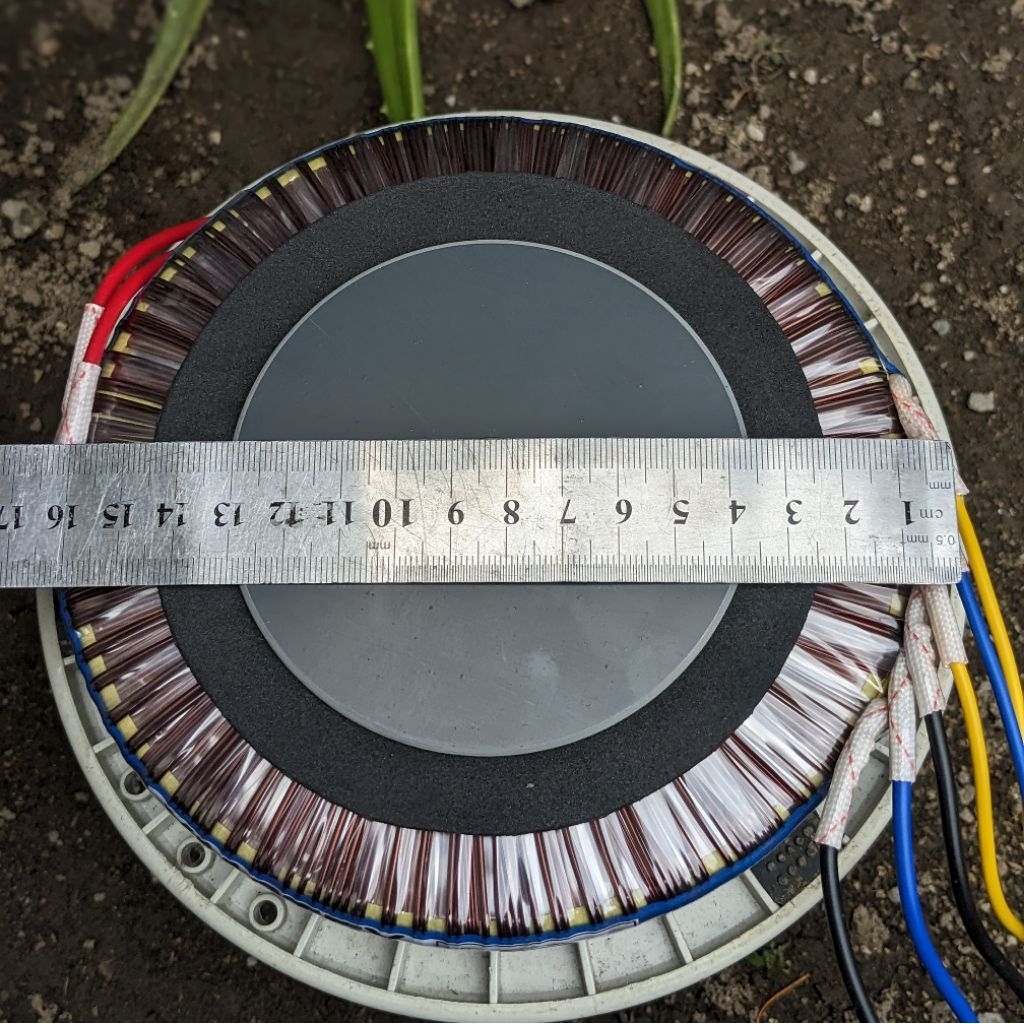 TRAFO DONAT 10A CT 55V BIRU