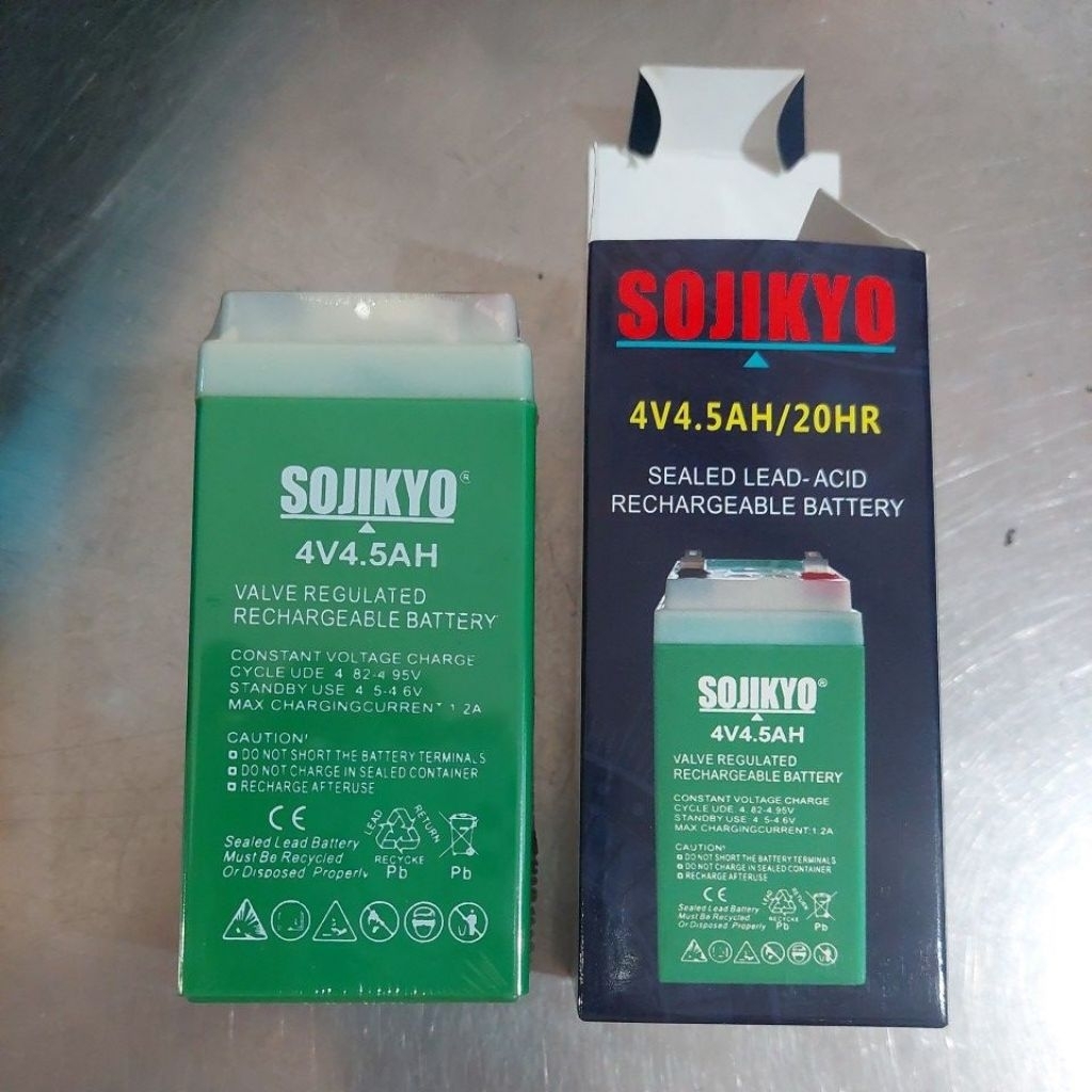 Baterai timbangan/aki 4V4AH/20HR (lead-acid battery) Medan