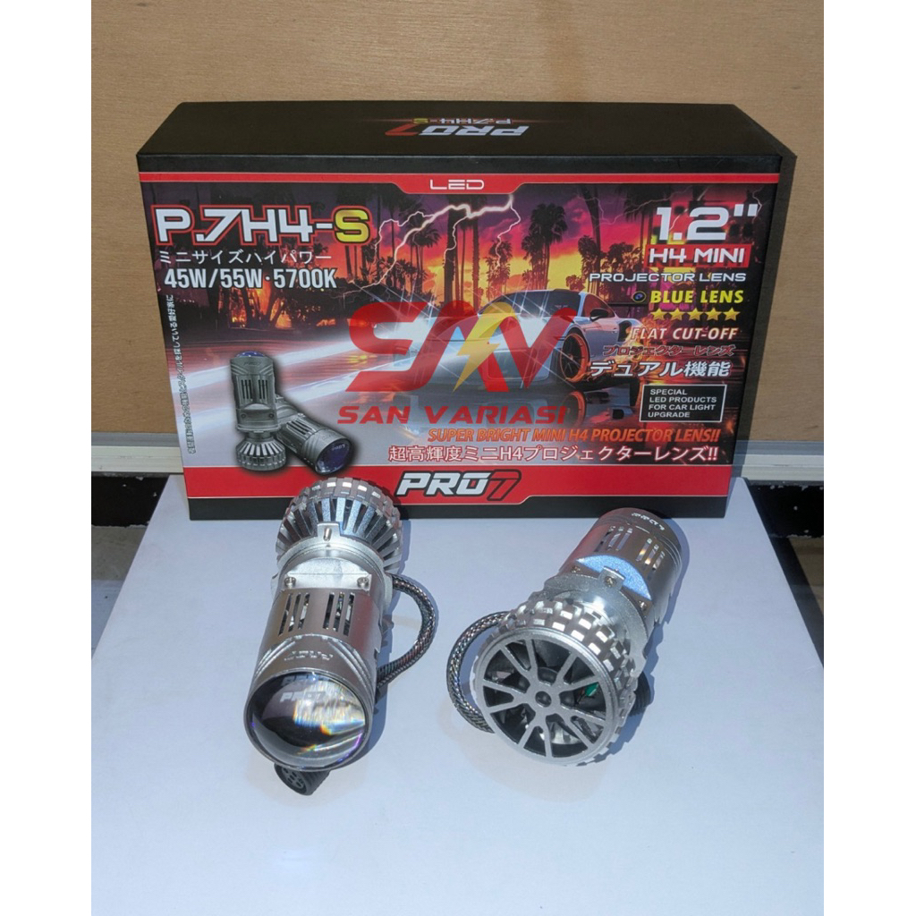 PRO7 LED H4 P7H4S 55watt