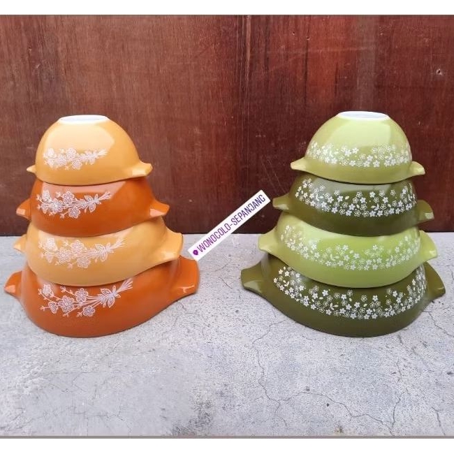 diborongkan #pyrex usa #mangkok lama #lawas jadul #vintage hiasan pajangan