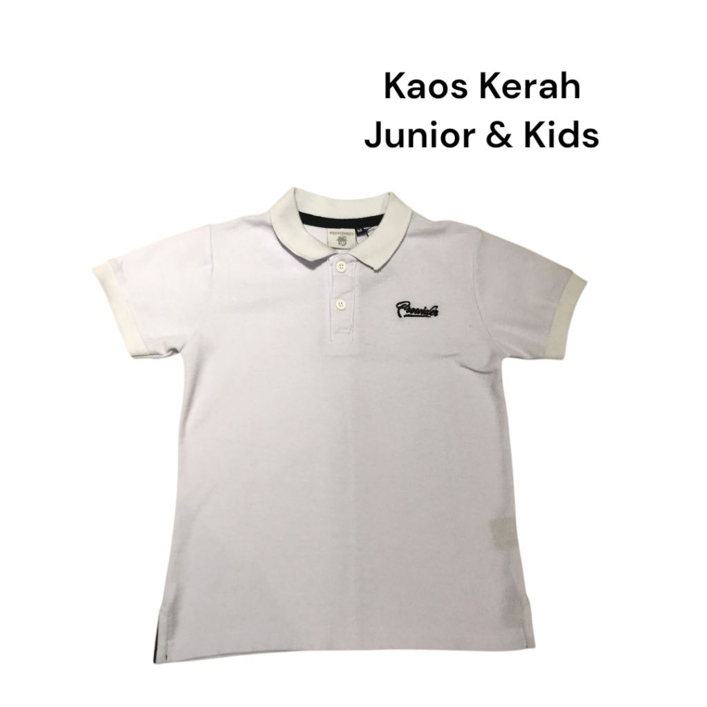KAOS KERAH KIDS & JUNIOR PROVIDER/KAOS POLO ANAK PROVIDER