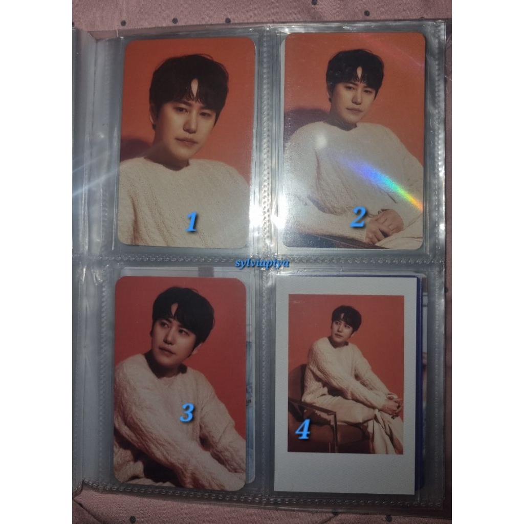 Kyuhyun Photocard - Season Greetings Super Junior 2024