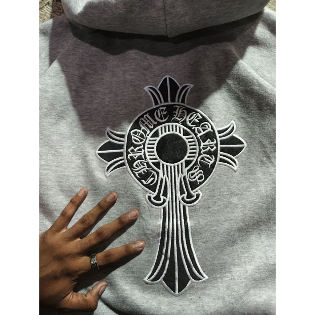 zh chrome hearts second bordir+ leather tag by jakpot