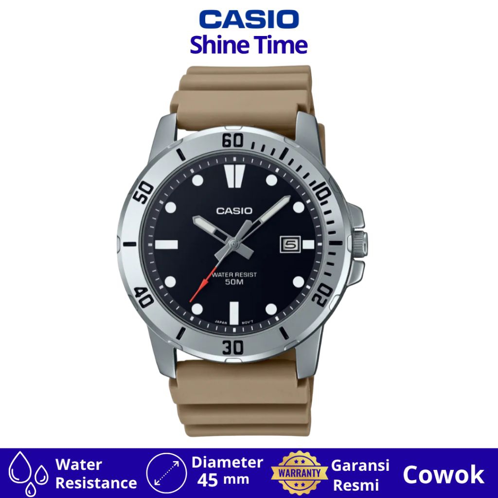 Jam Tangan Pria Casio MTP-VD01-5EVUDF