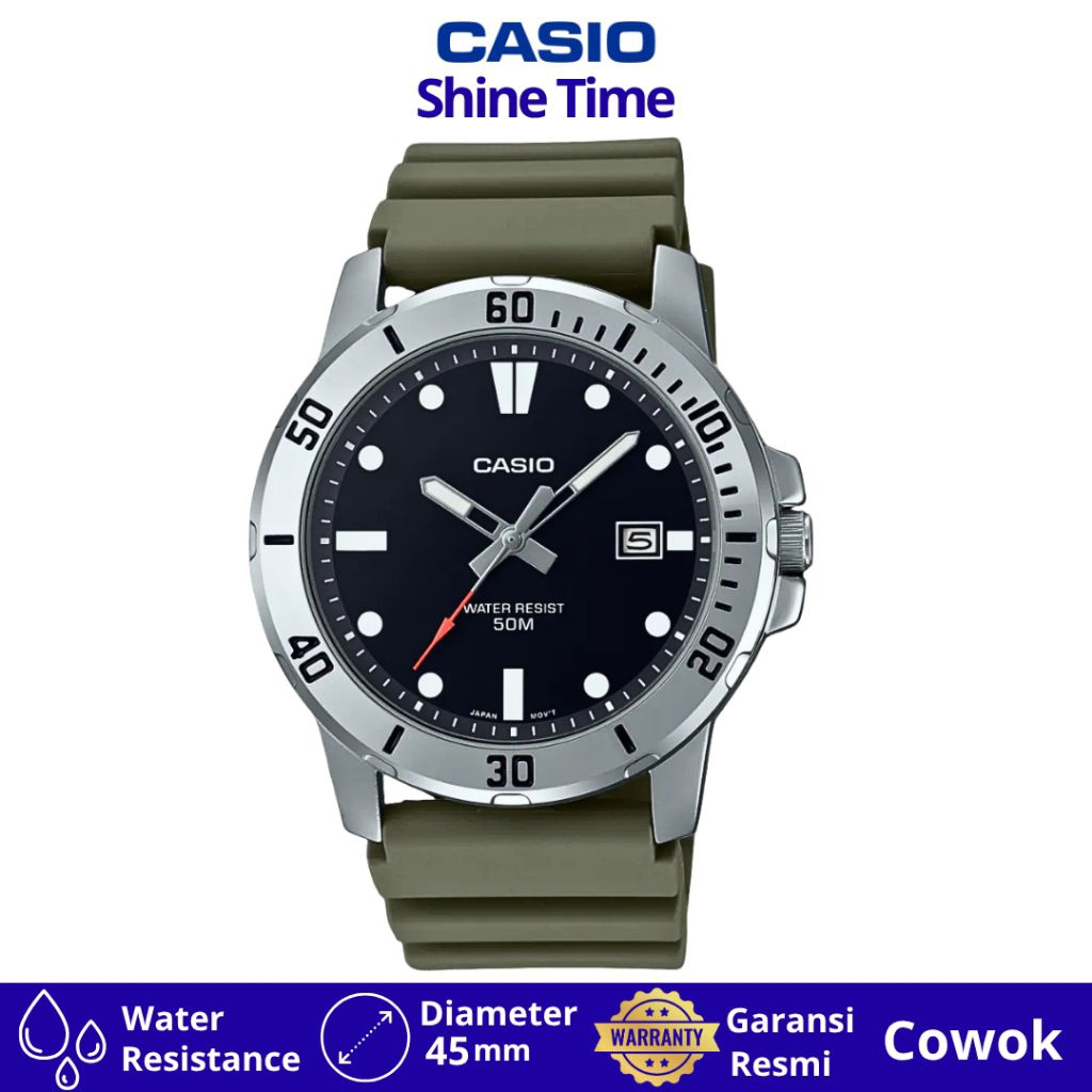 Jam Tangan Pria Casio MTP-VD01-3EVUDF