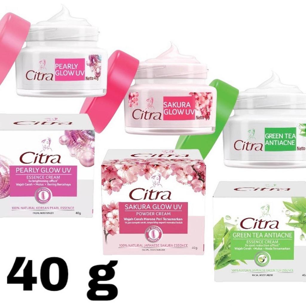 Citra Hazeline Krim 40gr Sakura Pearly Greentea - Sakura