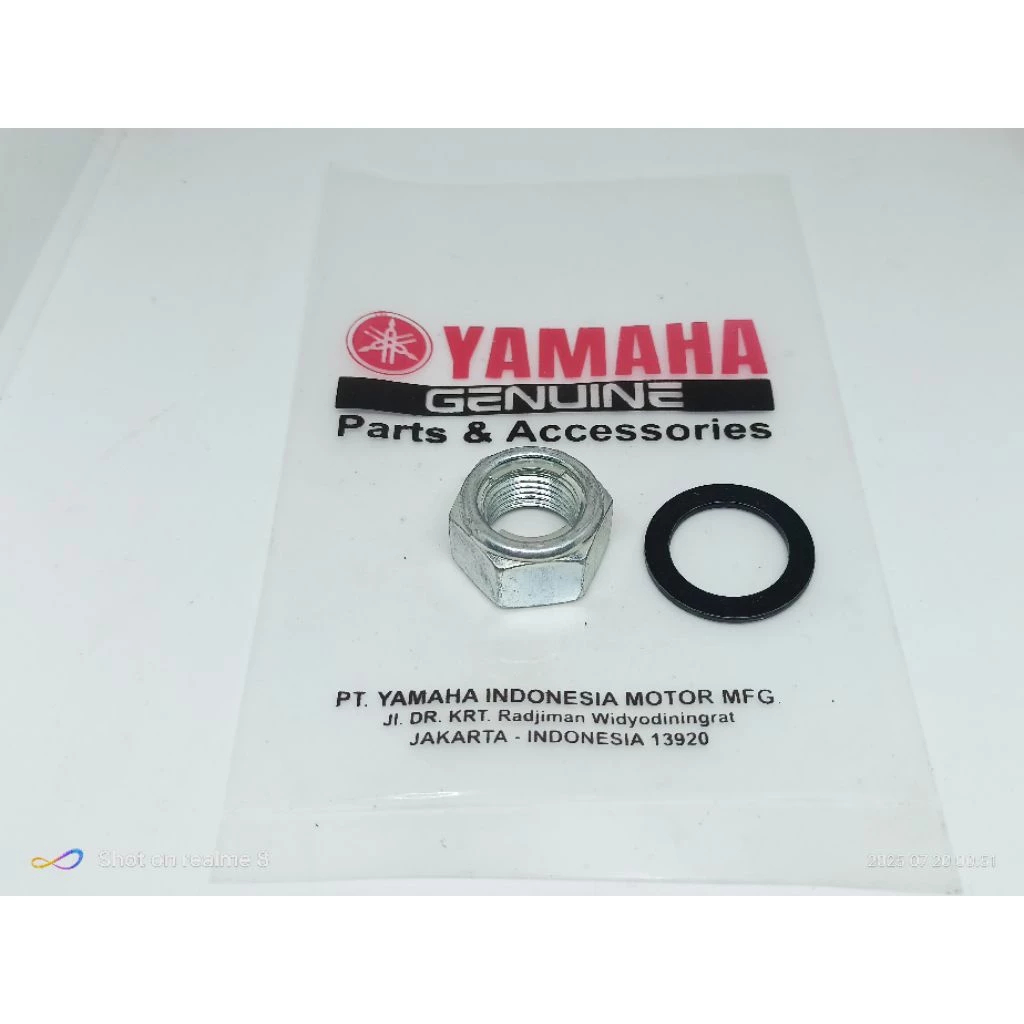 MUR DAN RING RODA BELAKANG YAMAHA KUNCI 24 NMAX/AEROX