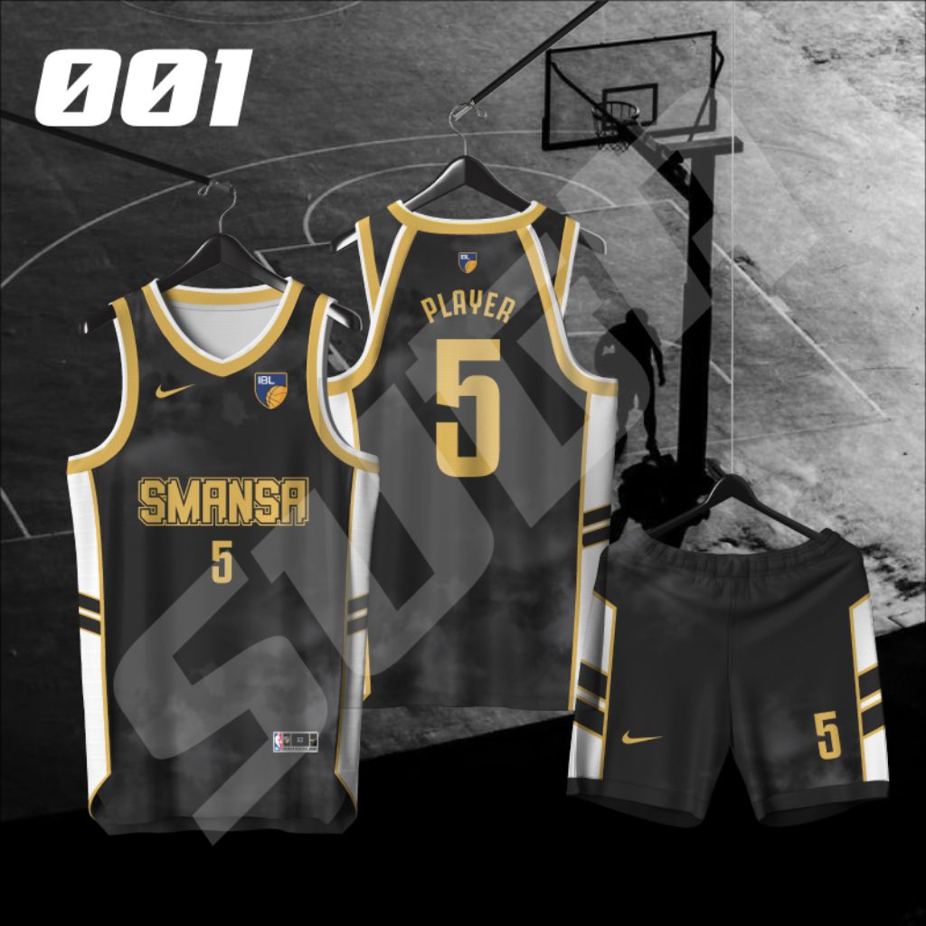 SATU STEL JERSEY BASKET SMANSA || 001