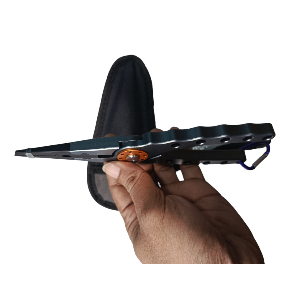 Tang split besar pancing lure umpan medium jiging metal jig pemotong penjepit ring anti karat