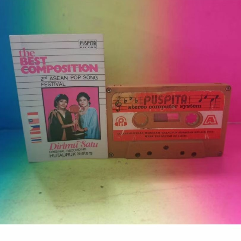 kaset THE BEST COMPOSITION 2nd asean pop song festival BAGUS langka