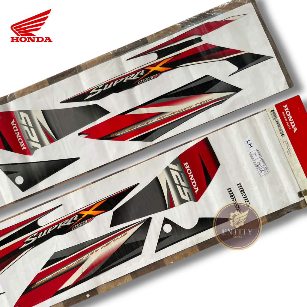Honda Striping Supra X 125 2011 Original AHM NOS 871X0-KYL