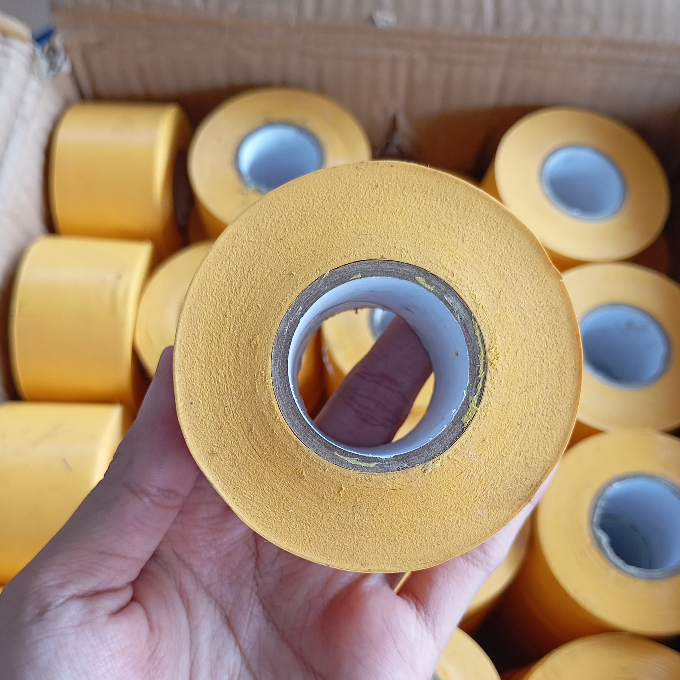 Isolasi Jumbo Warna Oren / Lakban Jumbo Ukuran Besar Tahan Panas Warna Oren