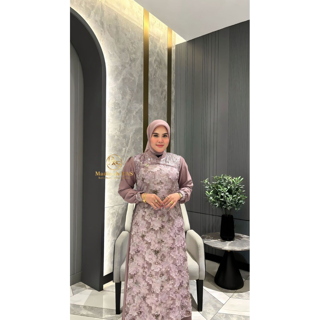 GAMIS MADINAH RAS, INARA DRESS, GAMIS MELAYU PESTA