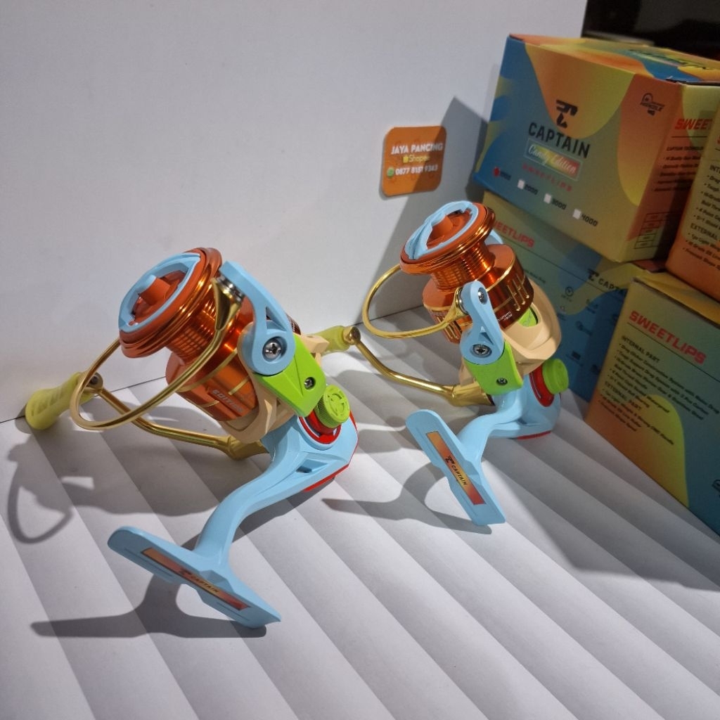 Reel captain candy edition /reel terbaru captain /reel murah
