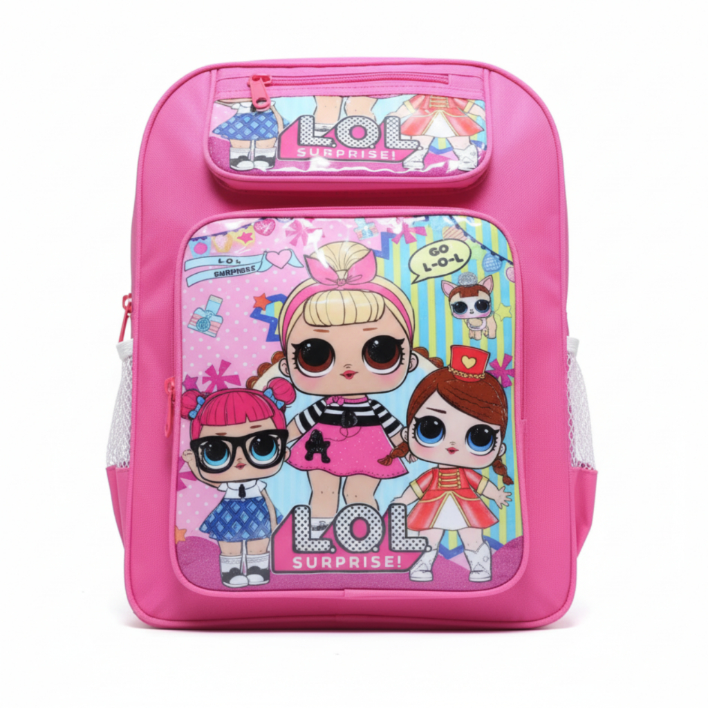 PROMO Tas Anak Sekolah TK Gambar Kartun Pink Ungu Tas Anak Kecil Perempuan