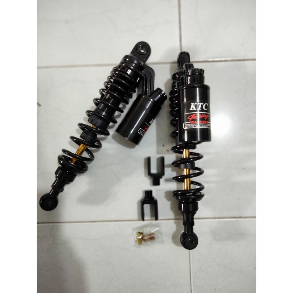 shockbreaker ktc extreme double shock tabung atas 280mm/320mm/340mm universal bebek dan matic