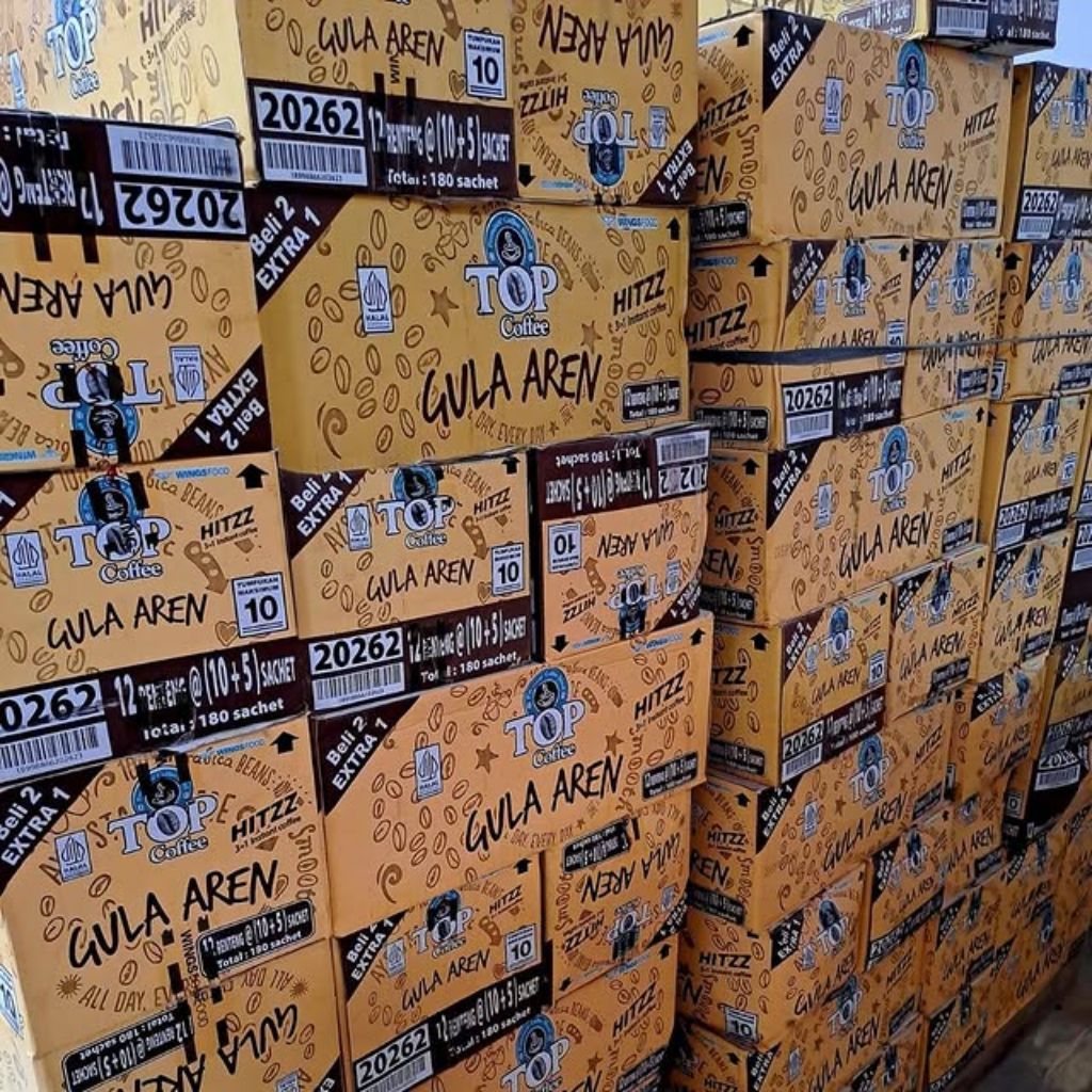 TOP Coffee" Gula Aren / Susu / White"1 KARDUS