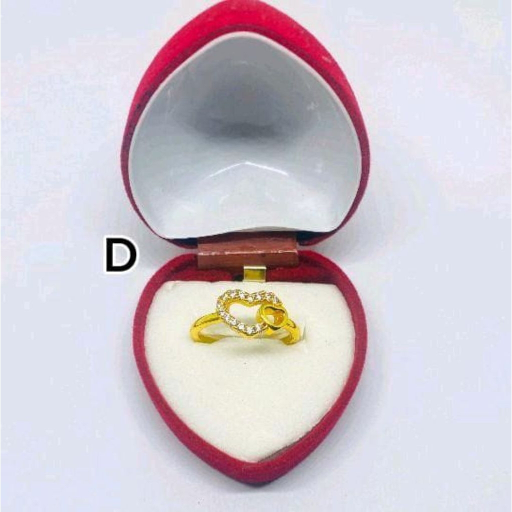 cincin wanita terbaru cincin dubai dari koin 91 asli super mewah