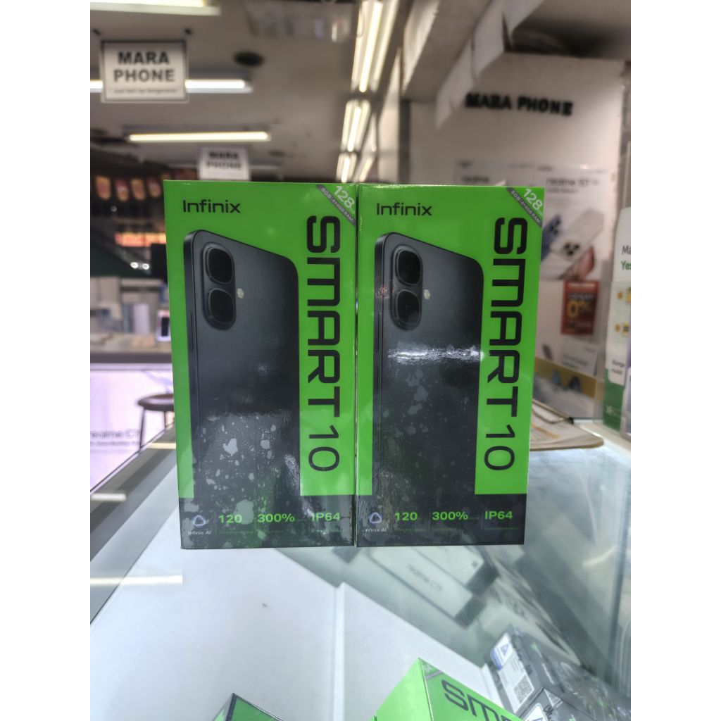 Infinix Smart 10 4+ 4/128 Baru 100% original segel dus box BNIB Garansi resmi 1 thn | sampel Demo li