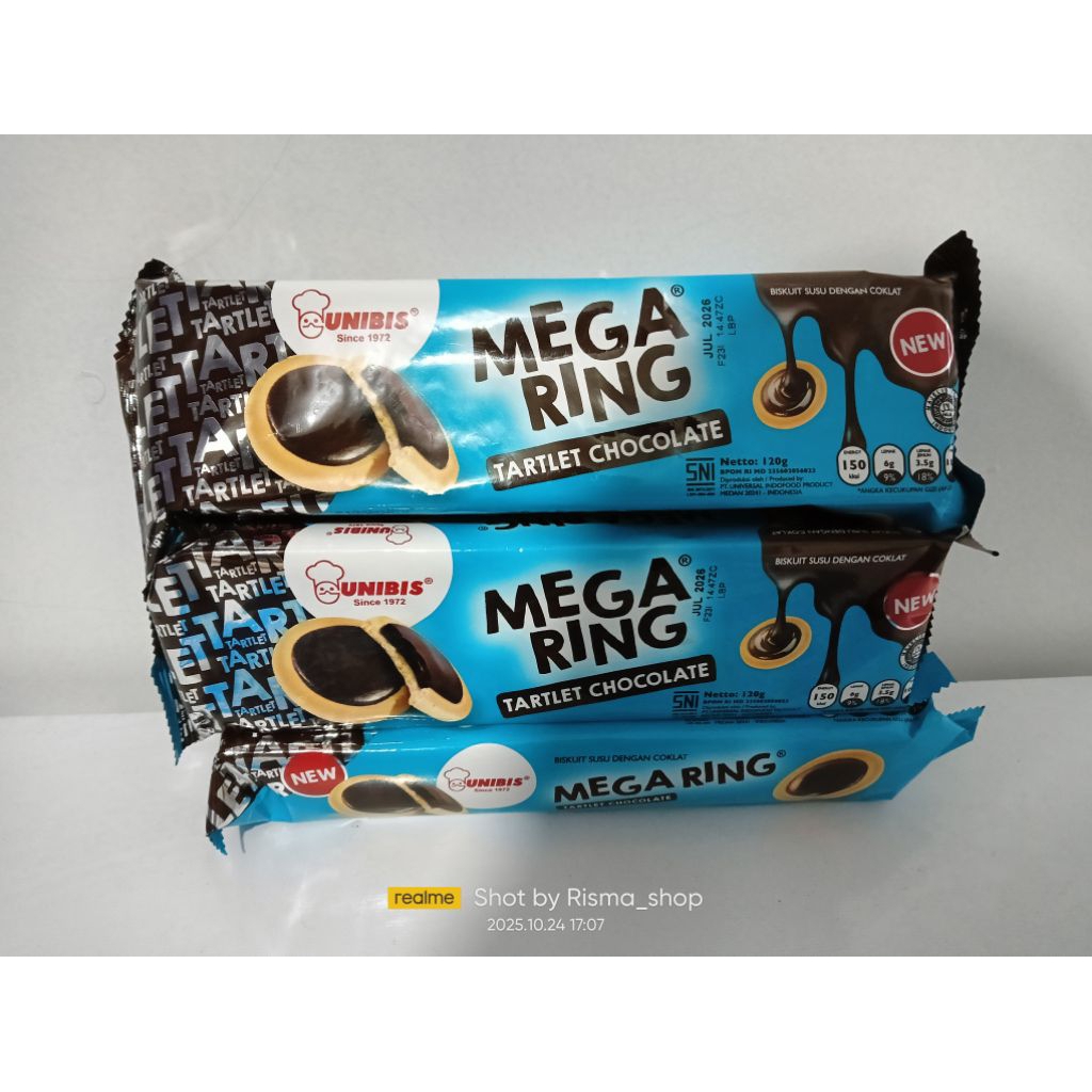 unibis Mega ring tartlet coklat