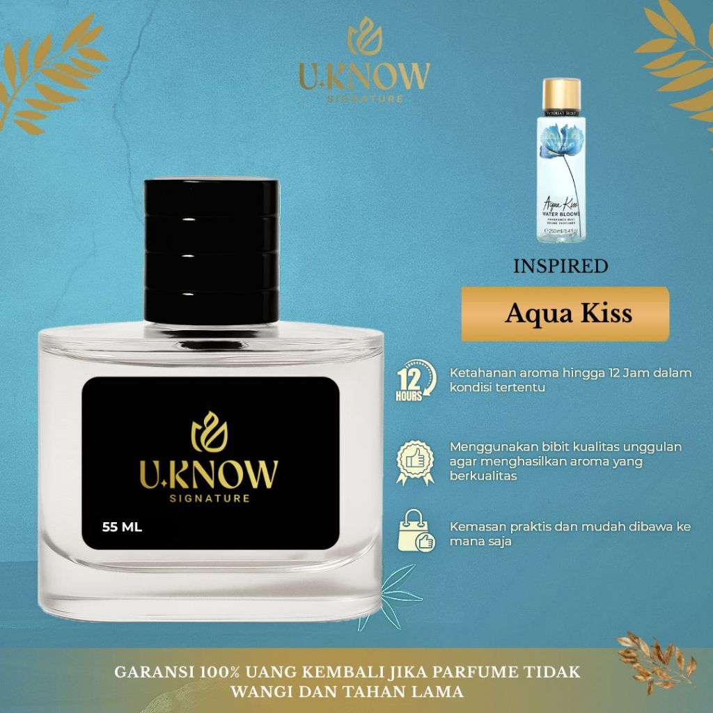 U.Know Signature - AQUA KISS - Favorite Parfume - Parfume Best Sellew Wanita