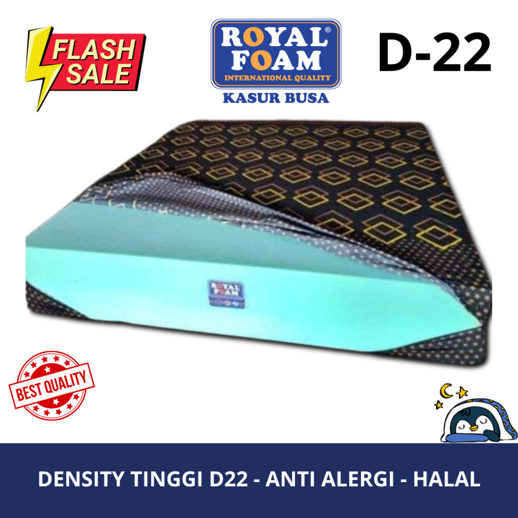 Royal Foam D22 Kasur Busa Tahan Kempes 15 Tahun