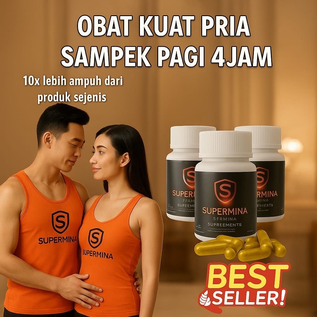 terlaris supermina pembesar kelamin laki laki obat kuat pria tahan lama original bpom