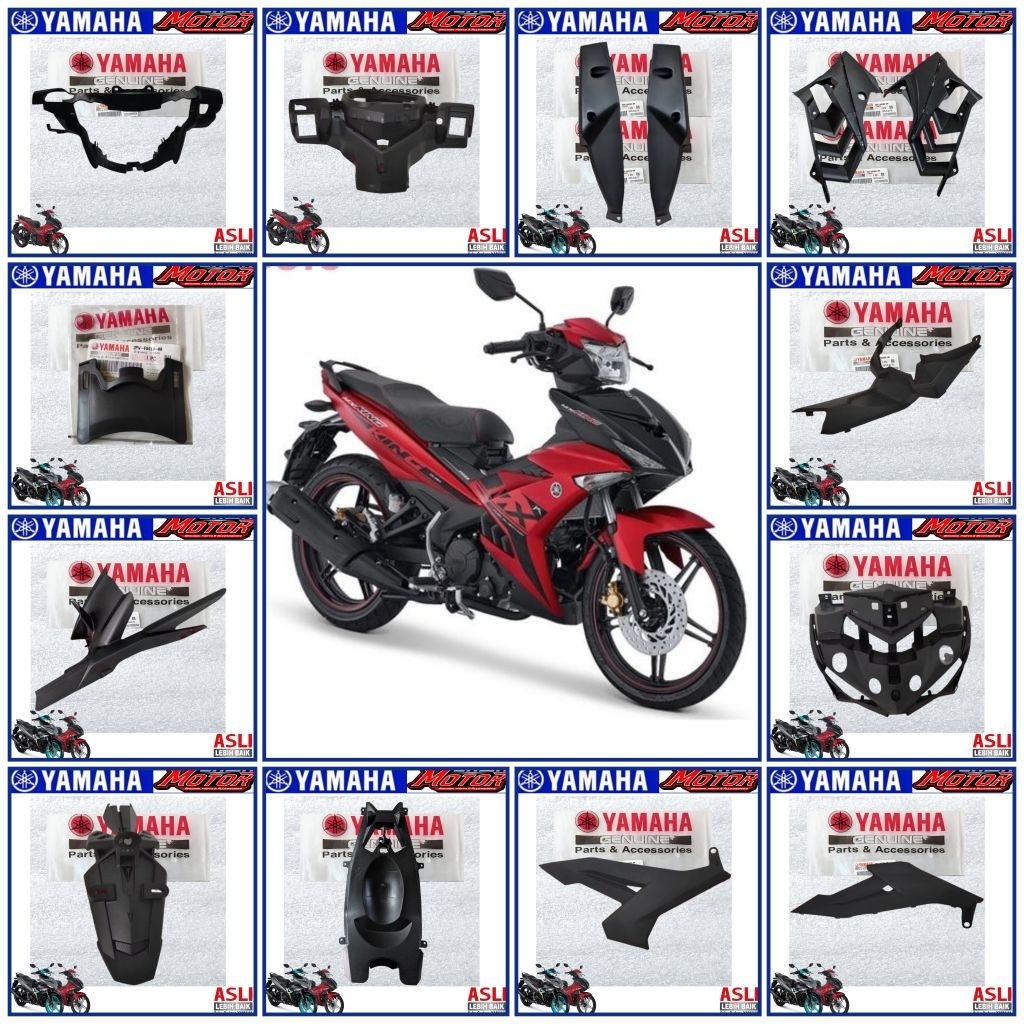 COVER BODY KASAR SATUAN MX KING 150 OLD V1 ASLI ORIGINAL YAMAHA 2015-2018