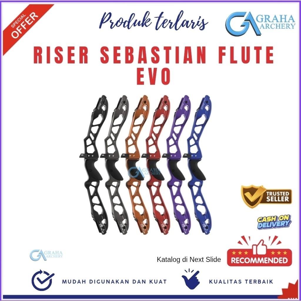 RISER HANDLE SEBASTIAN FLUTE EVO ILF PANAHAN