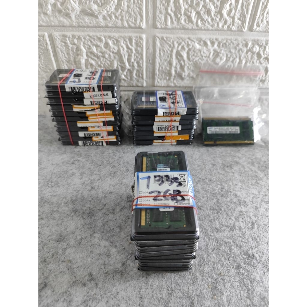 RAM SODIMM LAPTOP DDR3 PC10600/1333MHz SECOND 4GB / 2GB