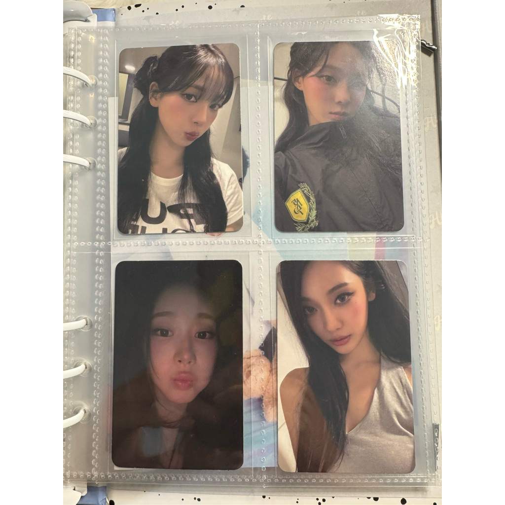 photocard aespa dirty work pob mokketshop