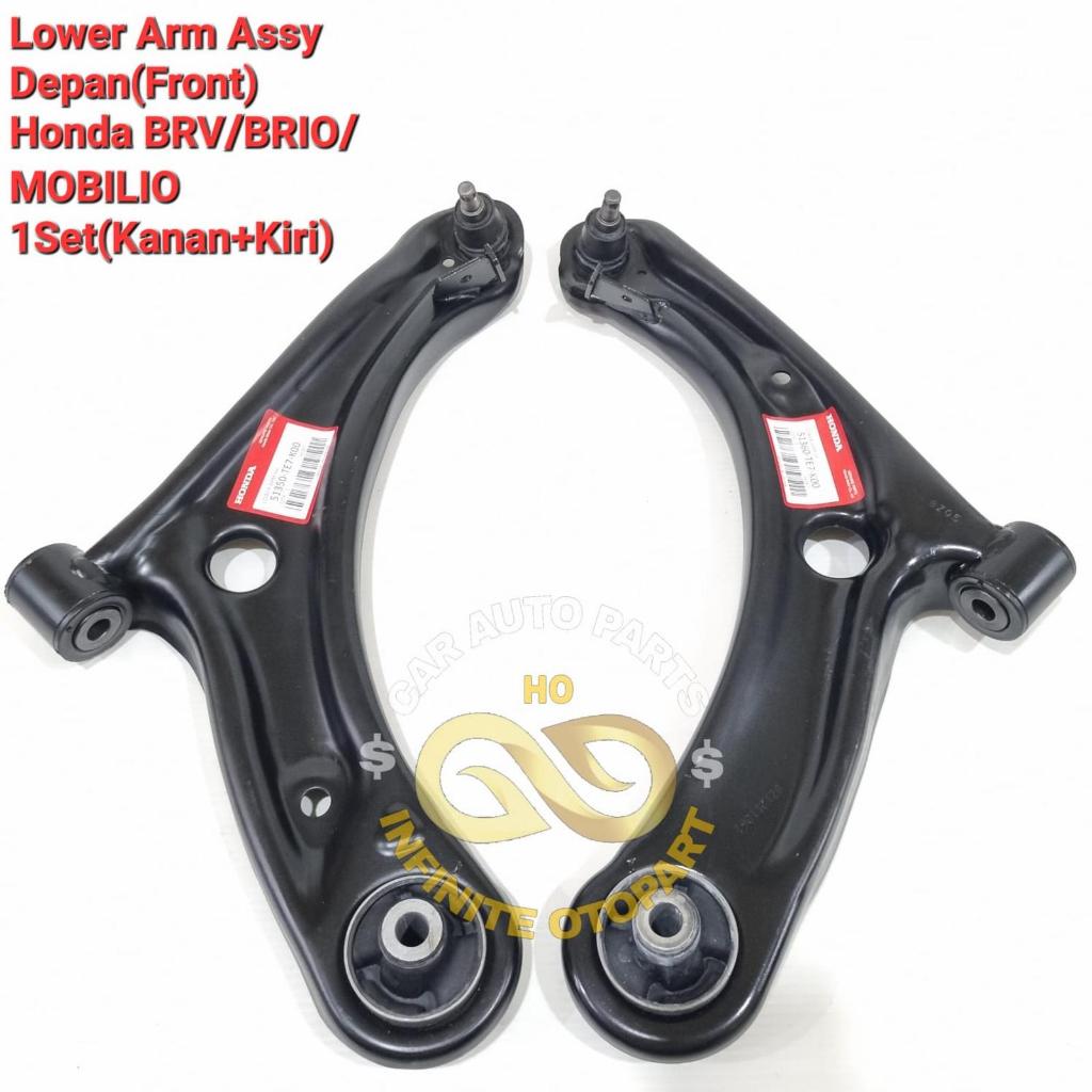 LOWER ARM SAYAP BAWAH BRIO MOBILIO BRV SET KIRI KANAN 51350/60-TE7-K00 HON QUALITY