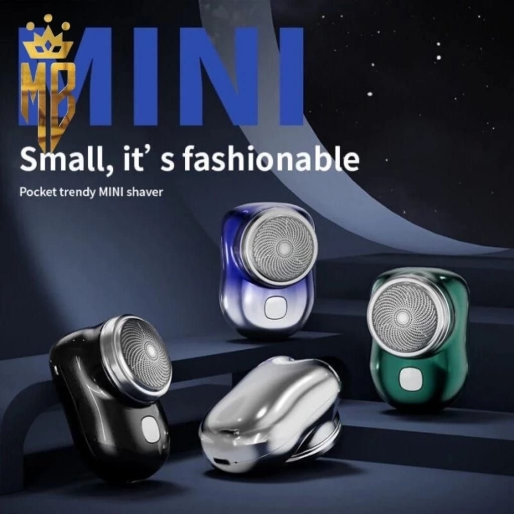 MINI SHAVER PROTABLE CUKUR ELEKTRIK Alat Cukur Jenggot Cukur Kumis dan bulu bulu tubuh seperti di ke