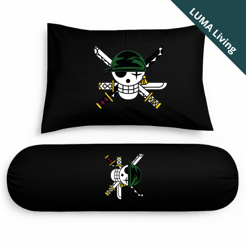 Sarung Bantal Guling One Piece Zoro Anime Saru Set