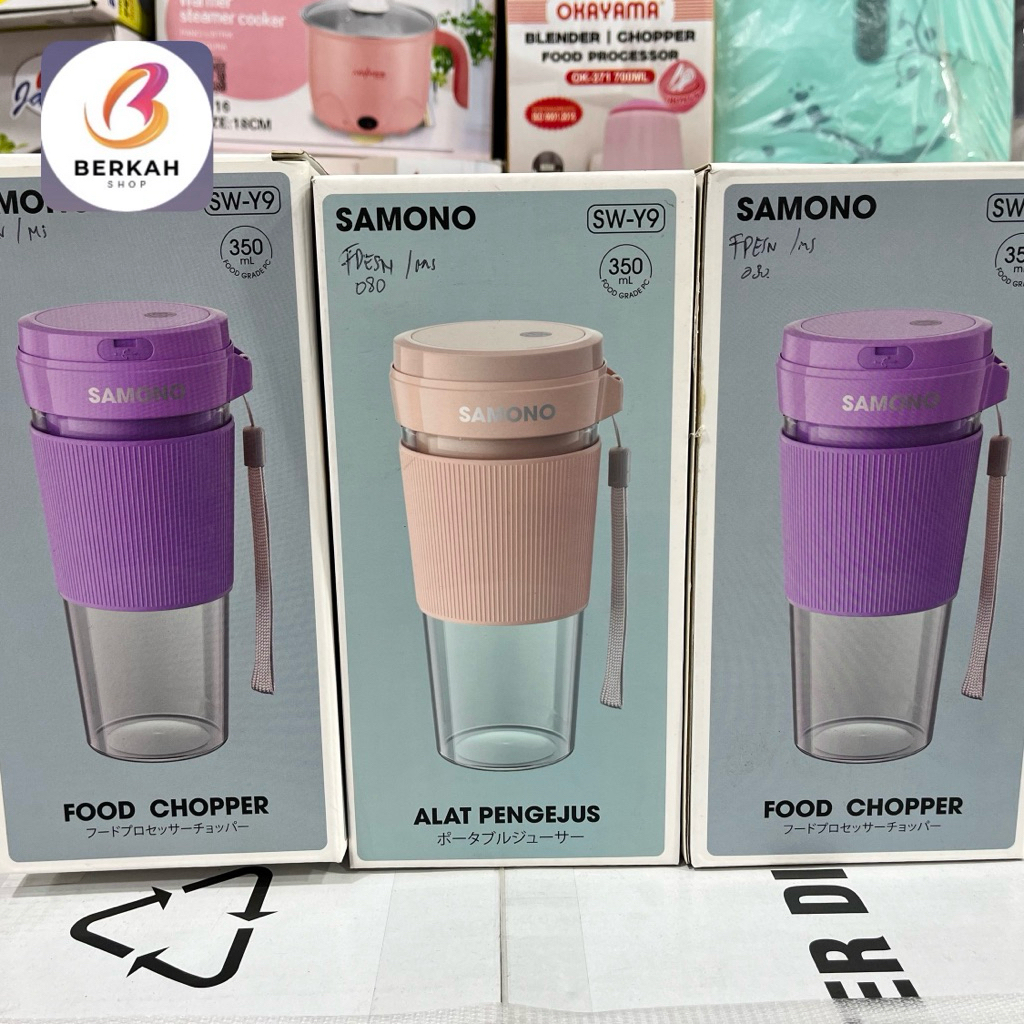BLENDER PORTABLE SAMONO SW Y9 - BLENDER PORTABLE 350ML - BLENDER MINI PORTABLE MURAH SAMONO - SAMONO