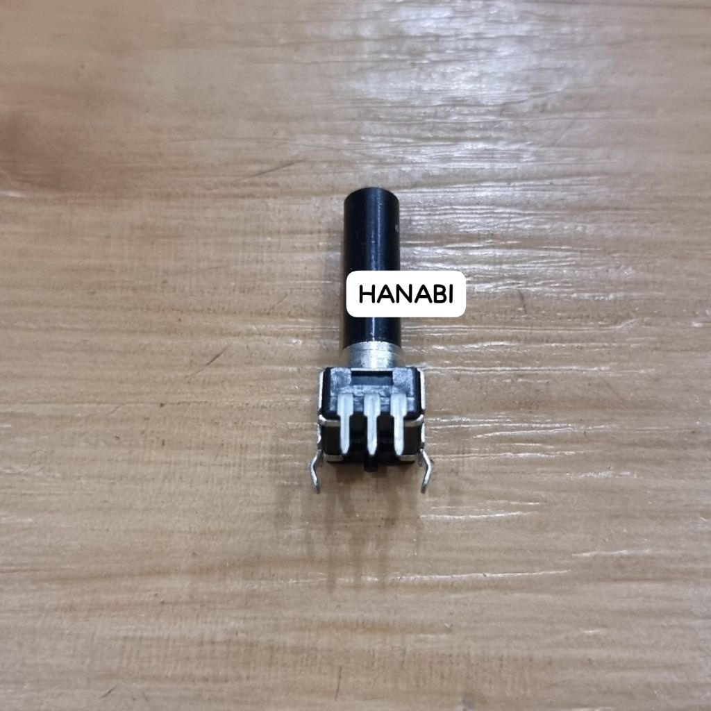 Potensio Mixer 3P Kecil Hitam 3Pin 10k 50k 100k