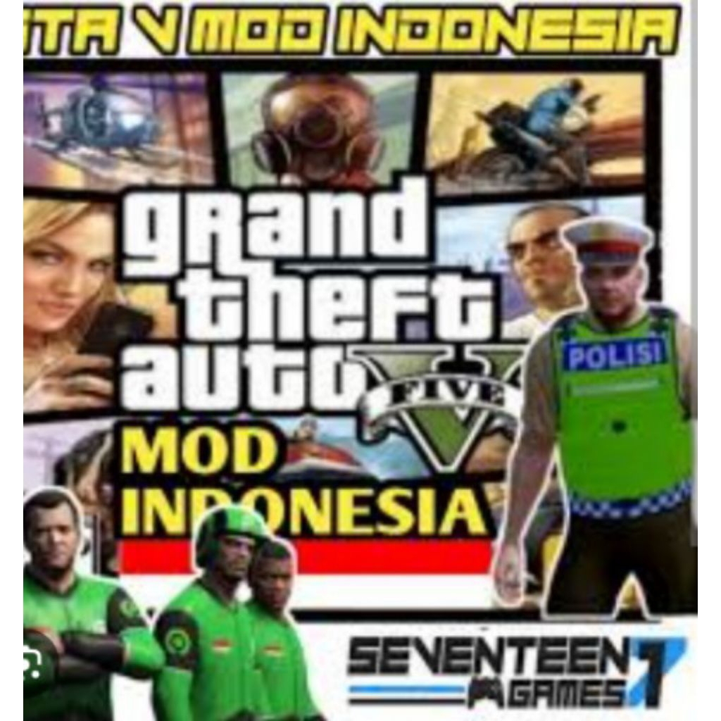 GTA 5 +  MOD INDONESIA VIA LINK