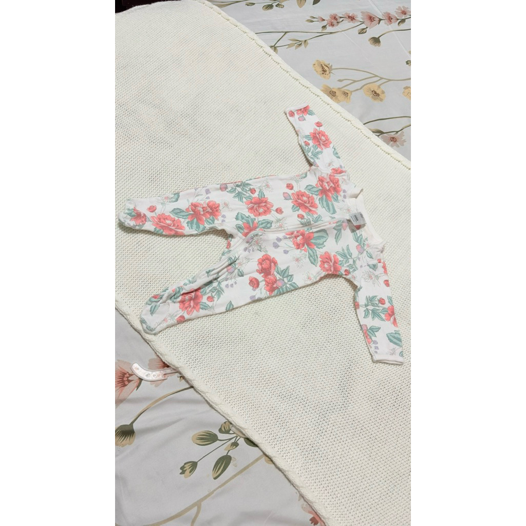 sleepsuit flower anko baby