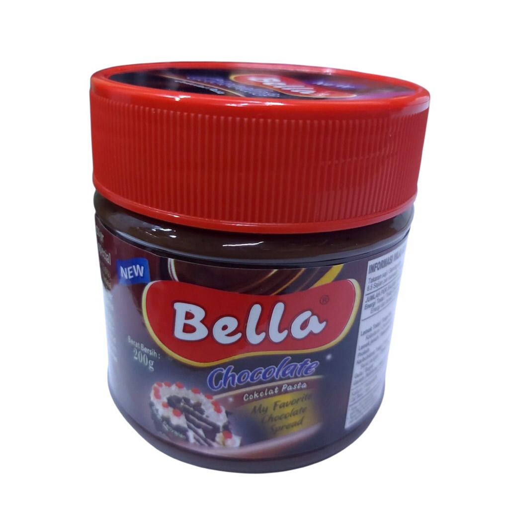 Bella Selai Chocholate Coklat Pasta 200gr Dolpin Food
