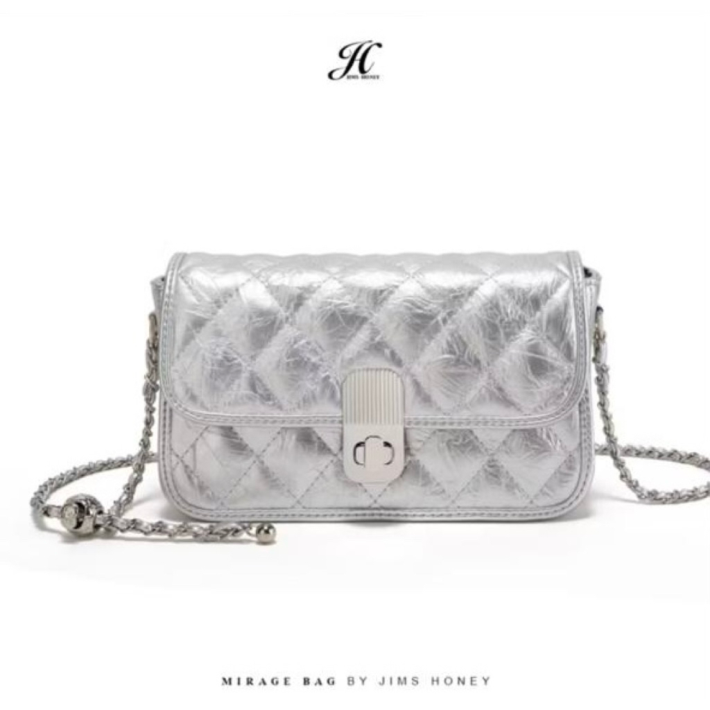 Jims Honey - mirage bag - silver