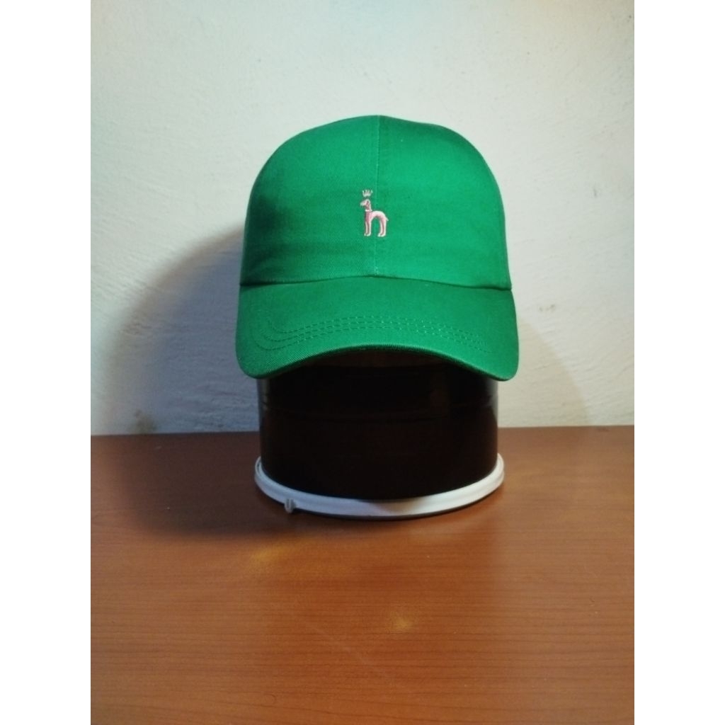 Topi Hazzys Green caps katun