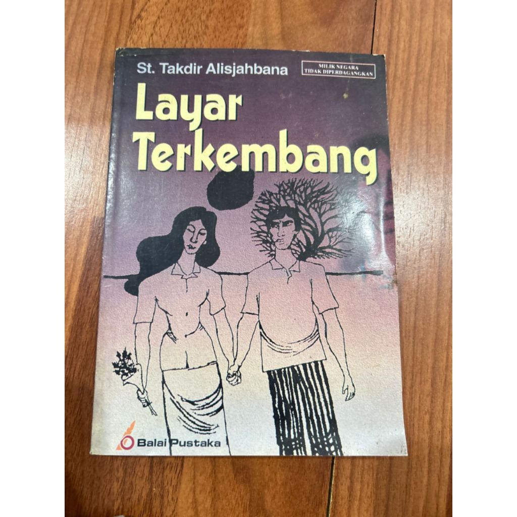buku bacaan - layar terkembang