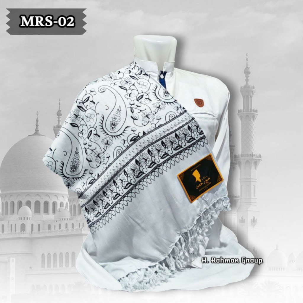 Sorban motif batik khasmir /sorban habaib / sorban khasmir motif batik / kombinasi logo trompah / so