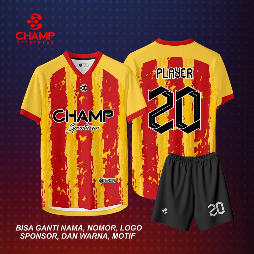 Jersey futsal printing jersey bola baju bola jersey volly jersey badminton gratis DESAIN SENDIRI